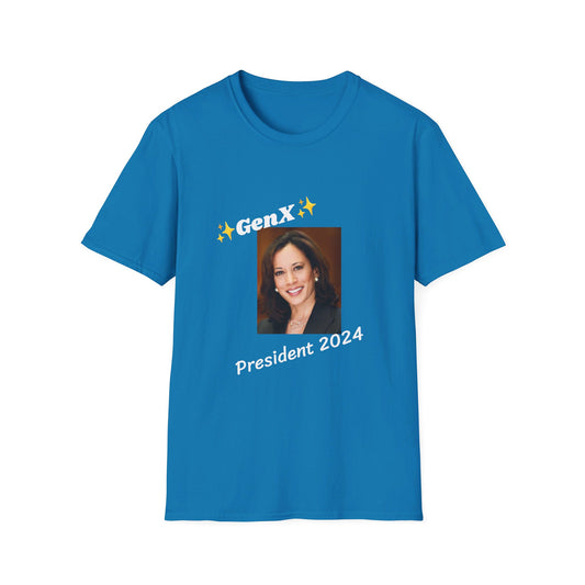 GenX for President 2024 Unisex Softstyle T-Shirt